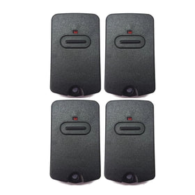 ASONPAO Mighty Mule GTO remote in hand for quick gate access up to 164 feet.