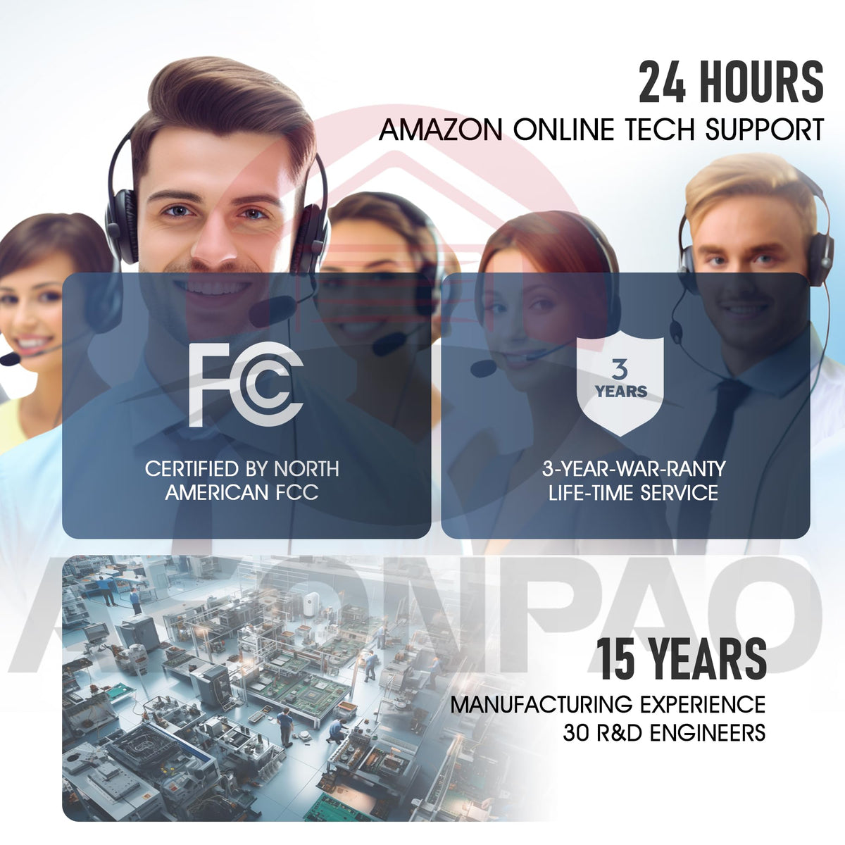 ASONPAO Multicode Remote FCC-certified device for trusted performance.