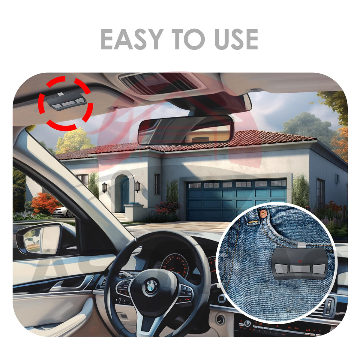 ASONPAO Auto-Seek pairing illustration for quick setup