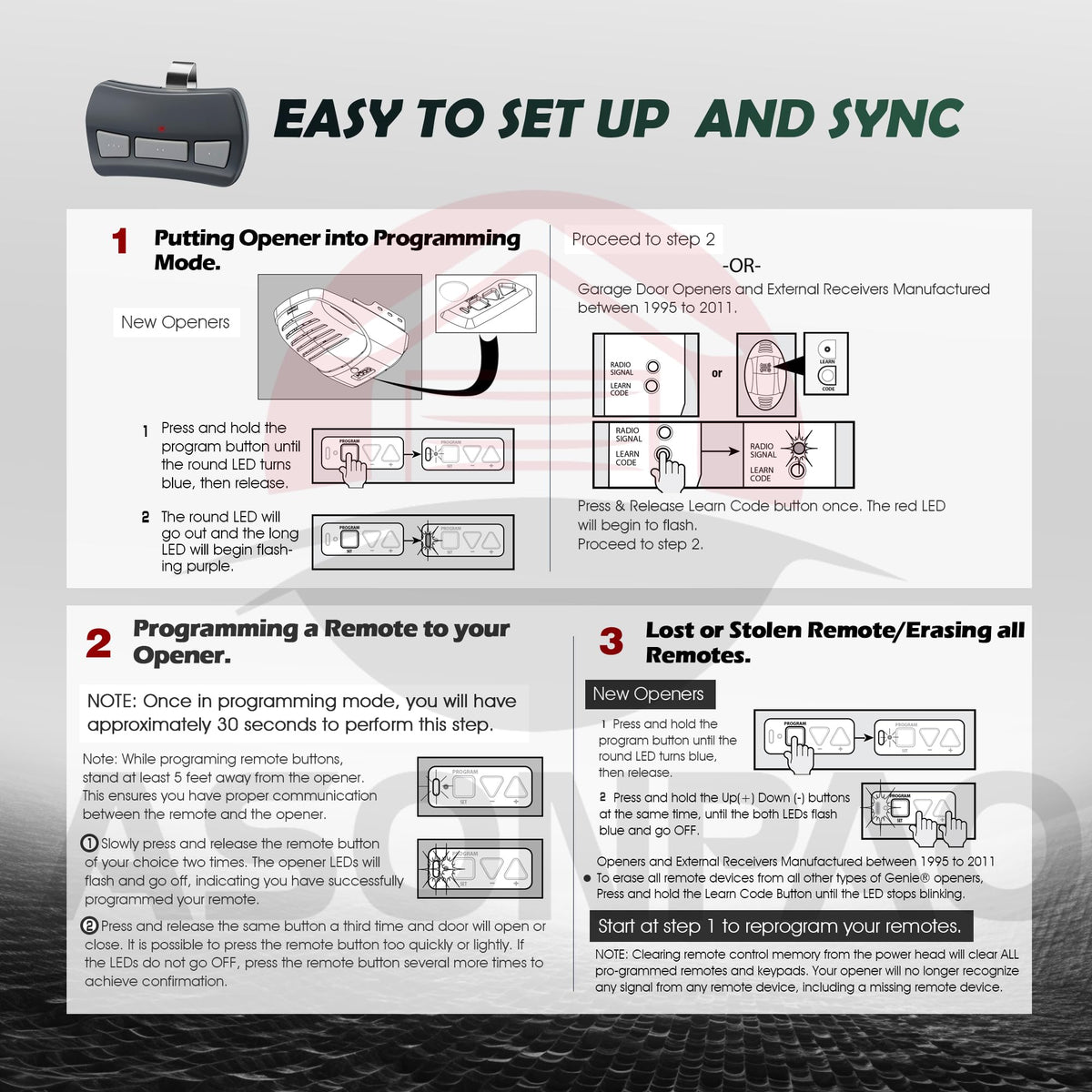 ASONPAO long-range signal up to 164 feet for reliable access