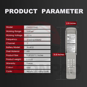ASONPAO three-year warranty badge and support information