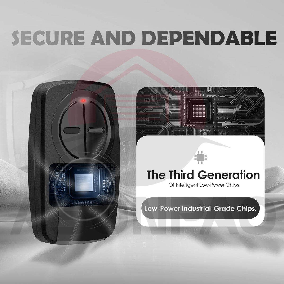 ASONPAO two-device control remote in-use scenario