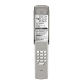 ASONPAO universal wireless keypad mounted on wall for easy garage access