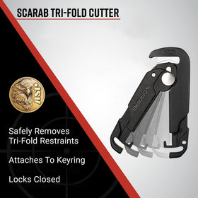 ASP Scarab Cutter with safety guard protects hands during use