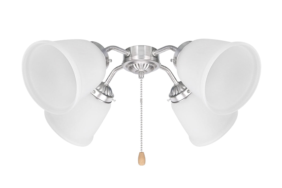Easy installation using original screws to secure shade to fixtures.