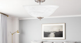 Aspen Creative alabaster shade fits torchiere swag and pendant fixtures