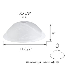 Aspen Creative alabaster shade for wall sconce creates a cozy atmosphere.
