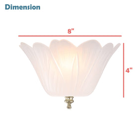 Aspen Creative shade complements bedside lamps, chandeliers, and sconces