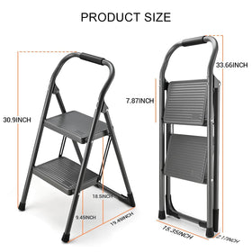 ASPERLAD versatile stool doubles as a plant stand.