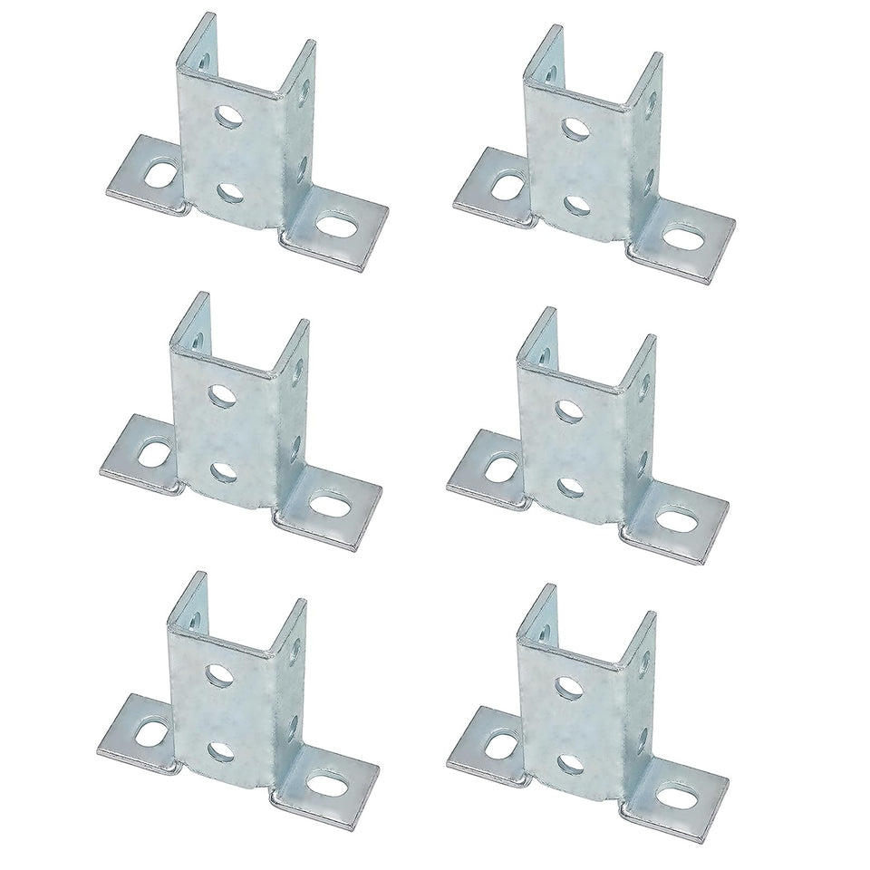 ASTAMOTOR 8-hole wing connector bracket for secure channel mounting