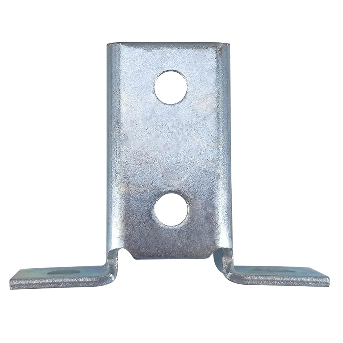 ASTAMOTOR galvanized finish protects bracket from corrosion in tough environments
