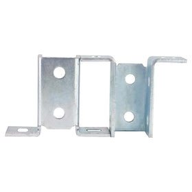 ASTAMOTOR installation-ready bracket secured to channel with mounting screws