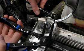 Astro Pneumatic Tool 9409A works with 18mm-54mm hose clamps for versatility.