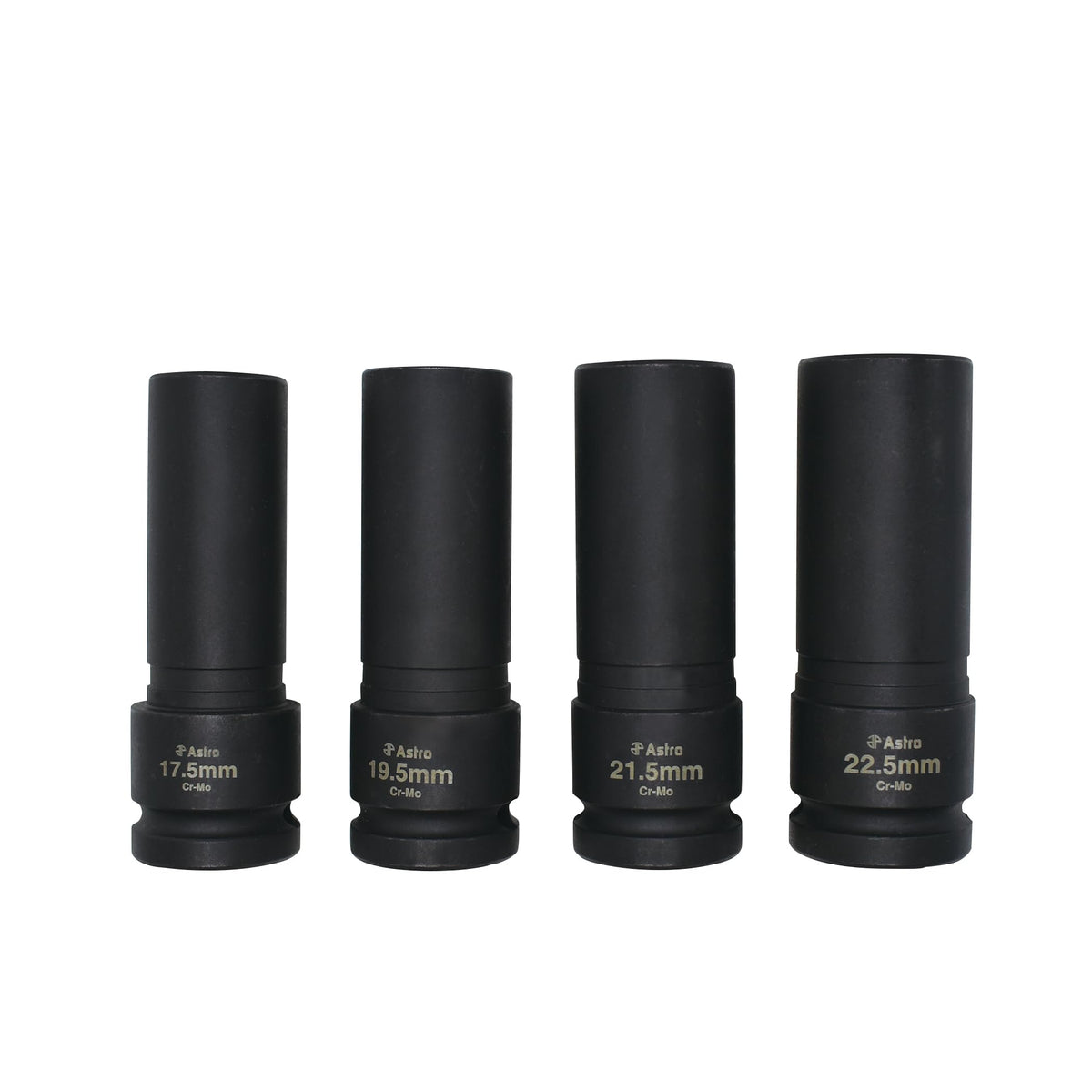 Astro Tool 78204 thin-wall socket 17.5mm for tight-access lug nuts.