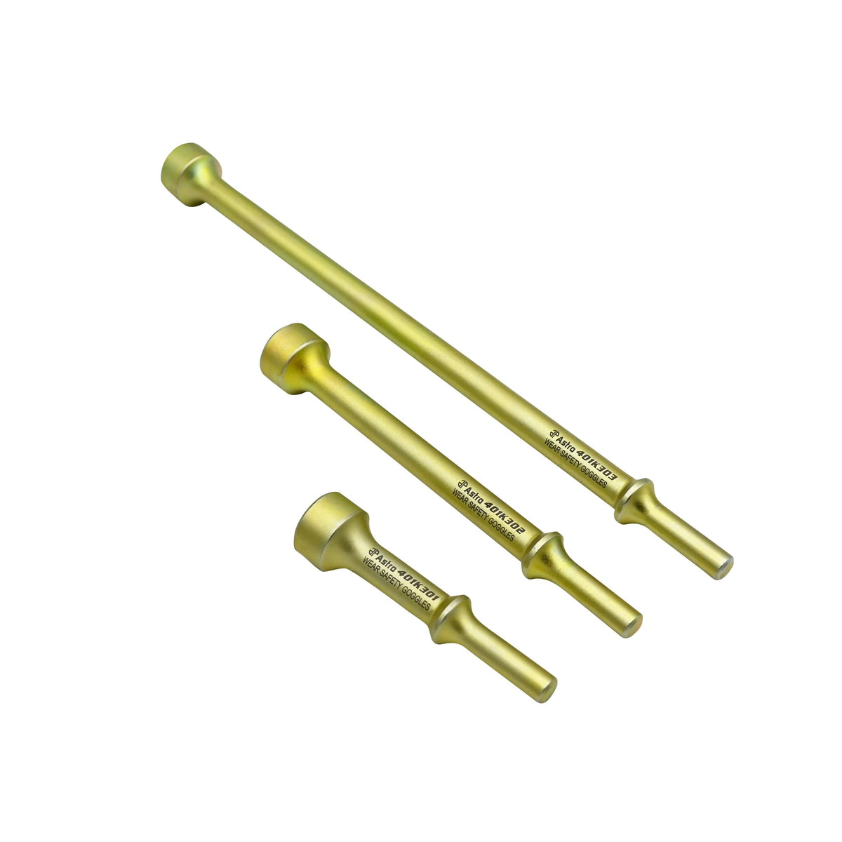 Astro Tools 401K3 THOR bit set, 4 in, durable high-hardness performance.