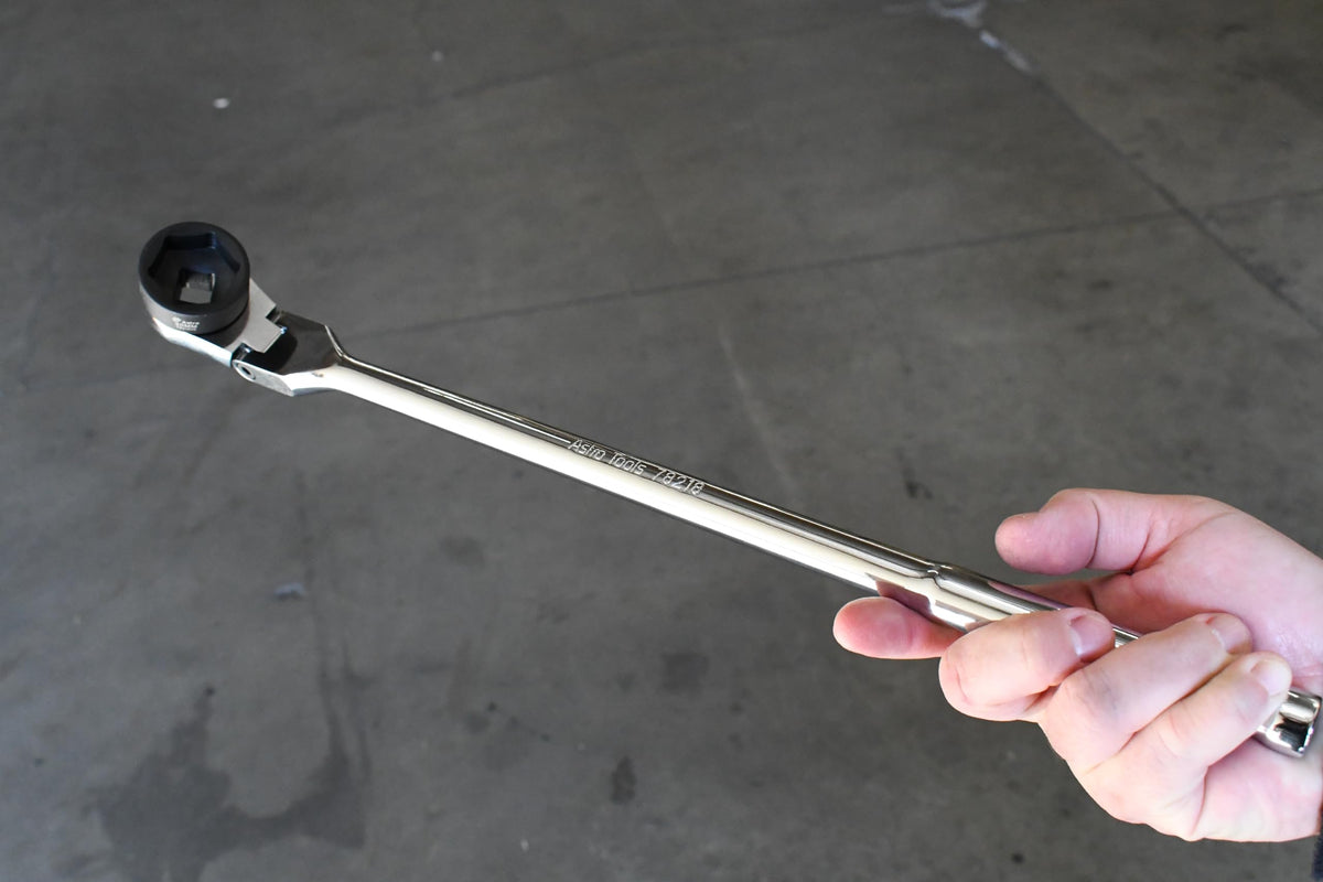 AP Astro 78218 100-tooth design provides smooth, precise ratcheting.