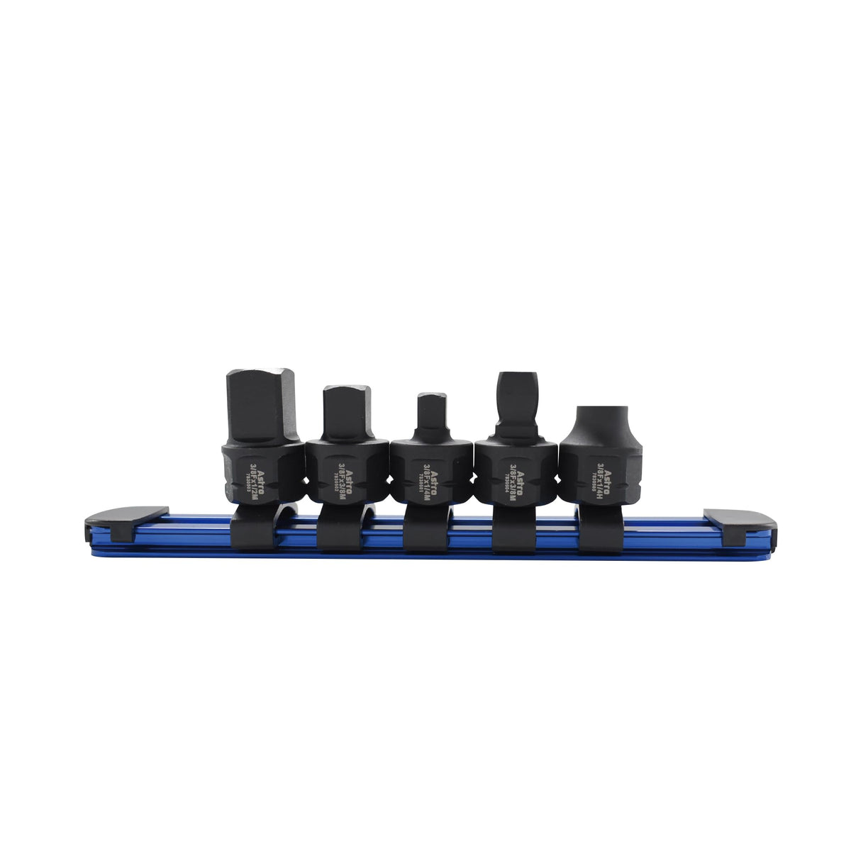 Astro Tools 78305 nano drive square adapters for three-eighths drive, versatile with hex bits