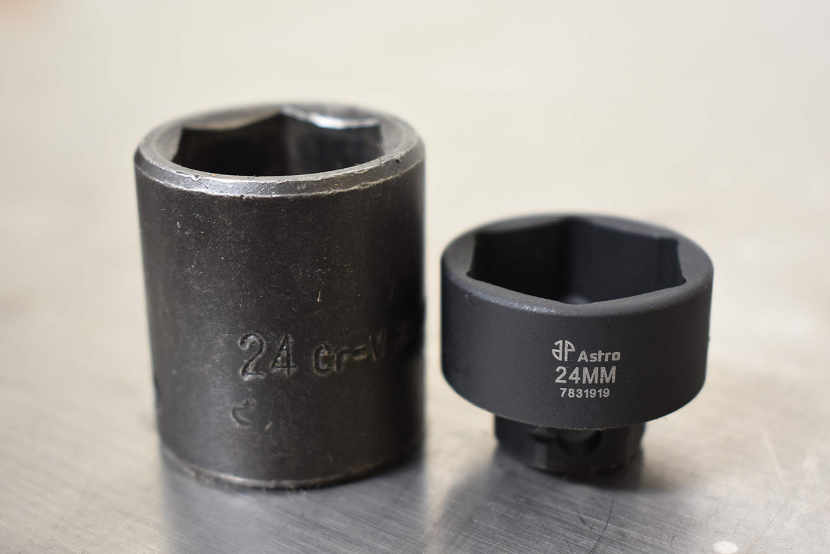 Astro Tools 78319 17mm outside hex enhances wrench compatibility for deep access.