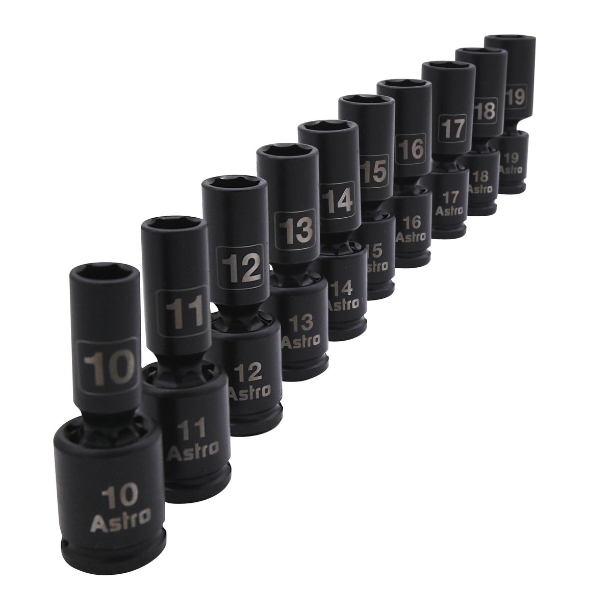 Astro Tools 78344M 360-degree head freedom for easy angles in tight spaces.