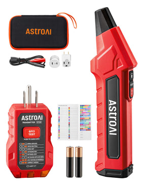 AstroAI circuit breaker finder digital receiver helps locate the correct panel breaker quickly.