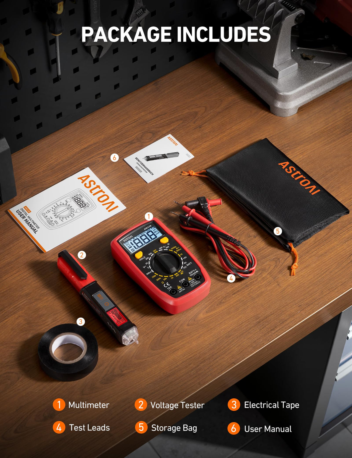 AstroAI ETK1 handheld kit ready for DIY and professional tasks.