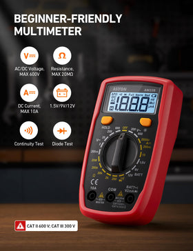 AstroAI ETK1 VTS1000H non-contact tester detects live circuits safely.