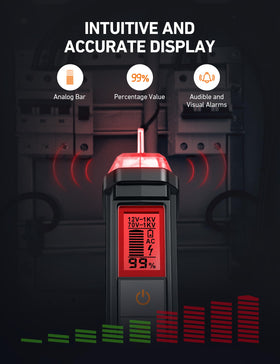 AstroAI ETK1 safety ratings label indicating CAT IV 600V and CAT III 1000V.