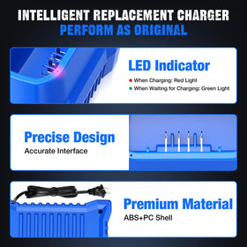 ASUNT Kobalt 40V charger compatibility with KB-240 and KB-440 batteries