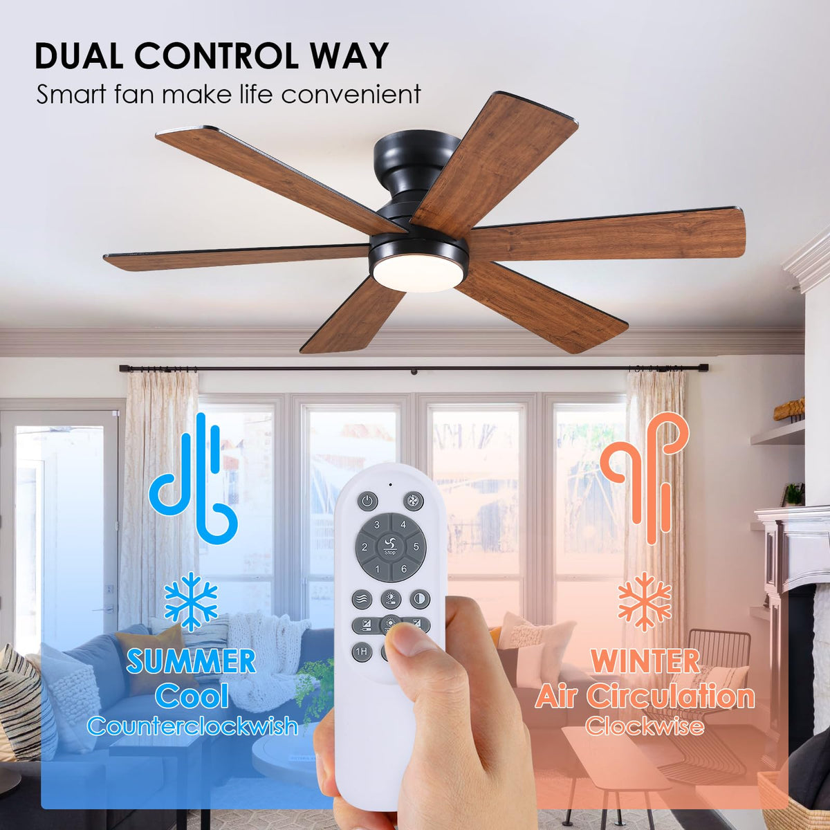 Asyko dimmable LEDs create warm nights or clear task lighting.