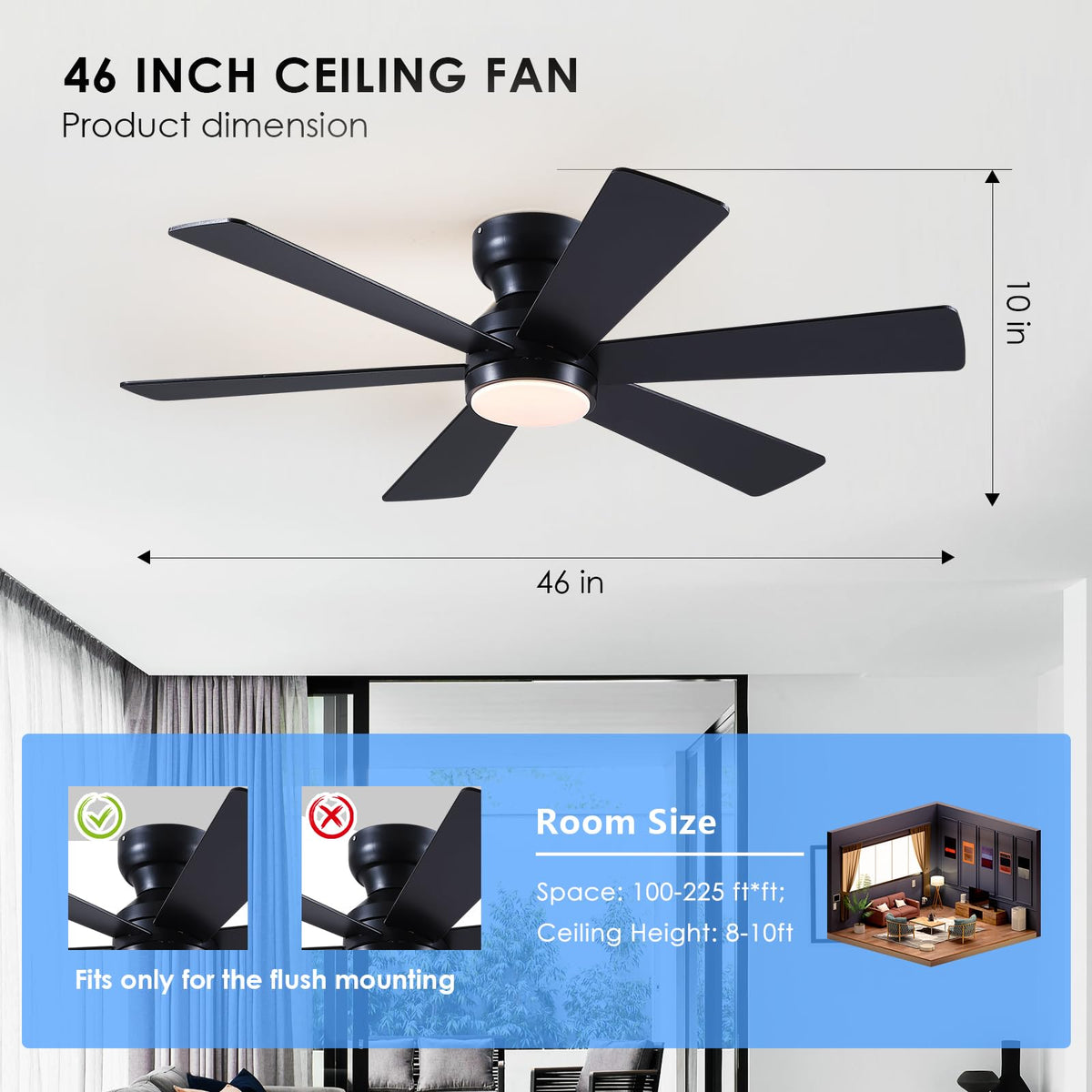 Asyko dimmable light with 3 color temps for mood and task lighting.