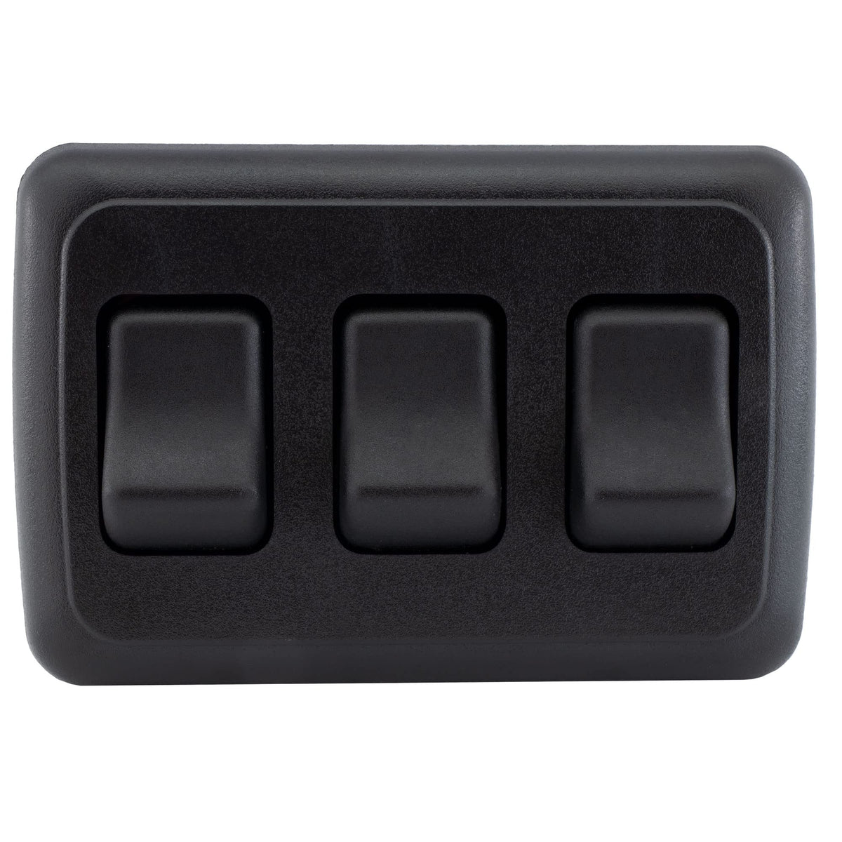 ATC switch base plate provides a clean, easy installation.