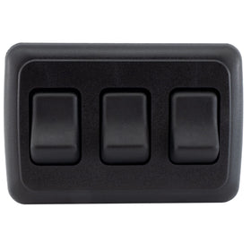 ATC switch base plate provides a clean, easy installation.