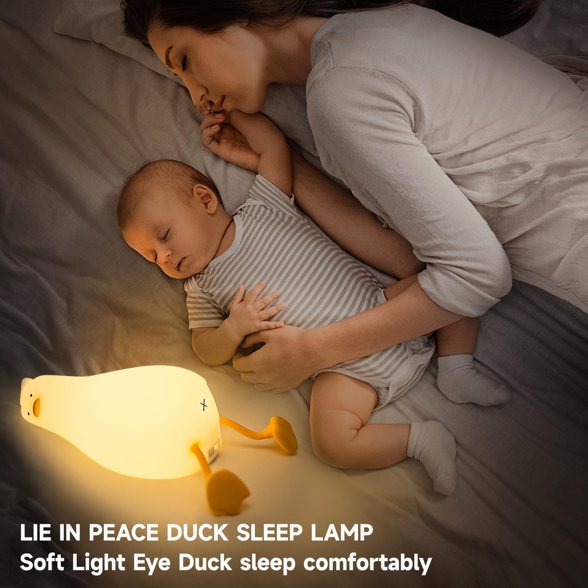 ATCTBOGFS squishy night light offers three brightness levels by tapping tummy