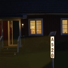 ATDAWN yard sign helps deliveries and emergencies locate your home