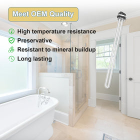 ATEEfaee new gasket included for secure water-tight seal.
