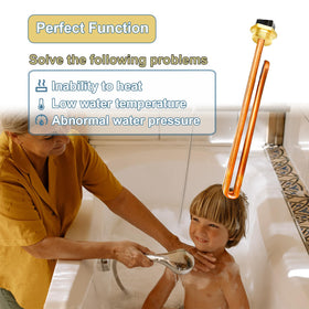 ATEEfaee 90240 with anti-oxidation coating resists corrosion in hard water.