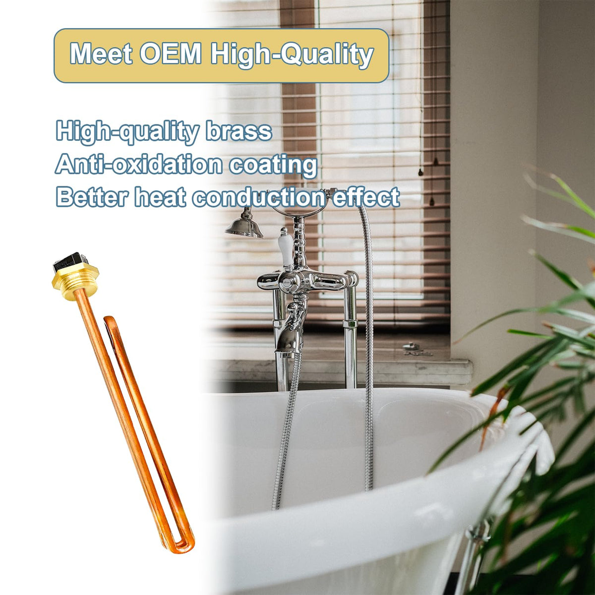ATEEfaee 90240 includes O-Ring and screw for mess-free installation.