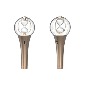 ATEEZ Official Light Stick ver.2 back view displays simple power button access.