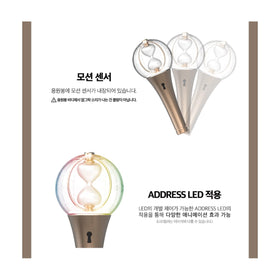 ATEEZ Official Light Stick ver.2 packaging image illustrates ready-to-gift presentation.