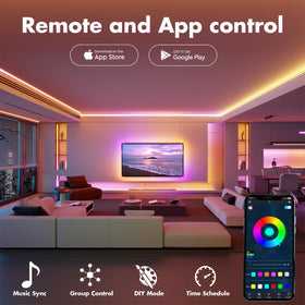 ATHONO backlight for TV or desk adds subtle depth