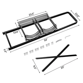 Ationgle stable feet water jug rack prevents floor scratches during use