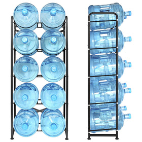 Ationgle water jug rack reinforcement frame emphasizes safety and balanced storage