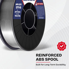 Suitable for lightly rusted steel with ATLAS WELDER flux core wire