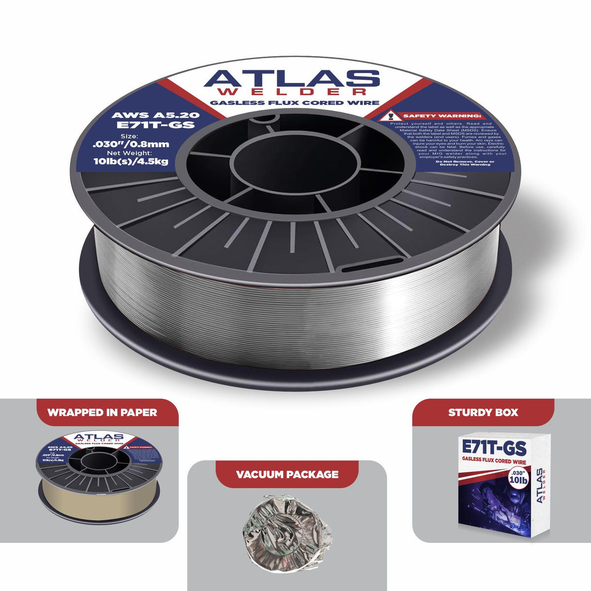 Local Maryland brand support from ATLAS WELDER
