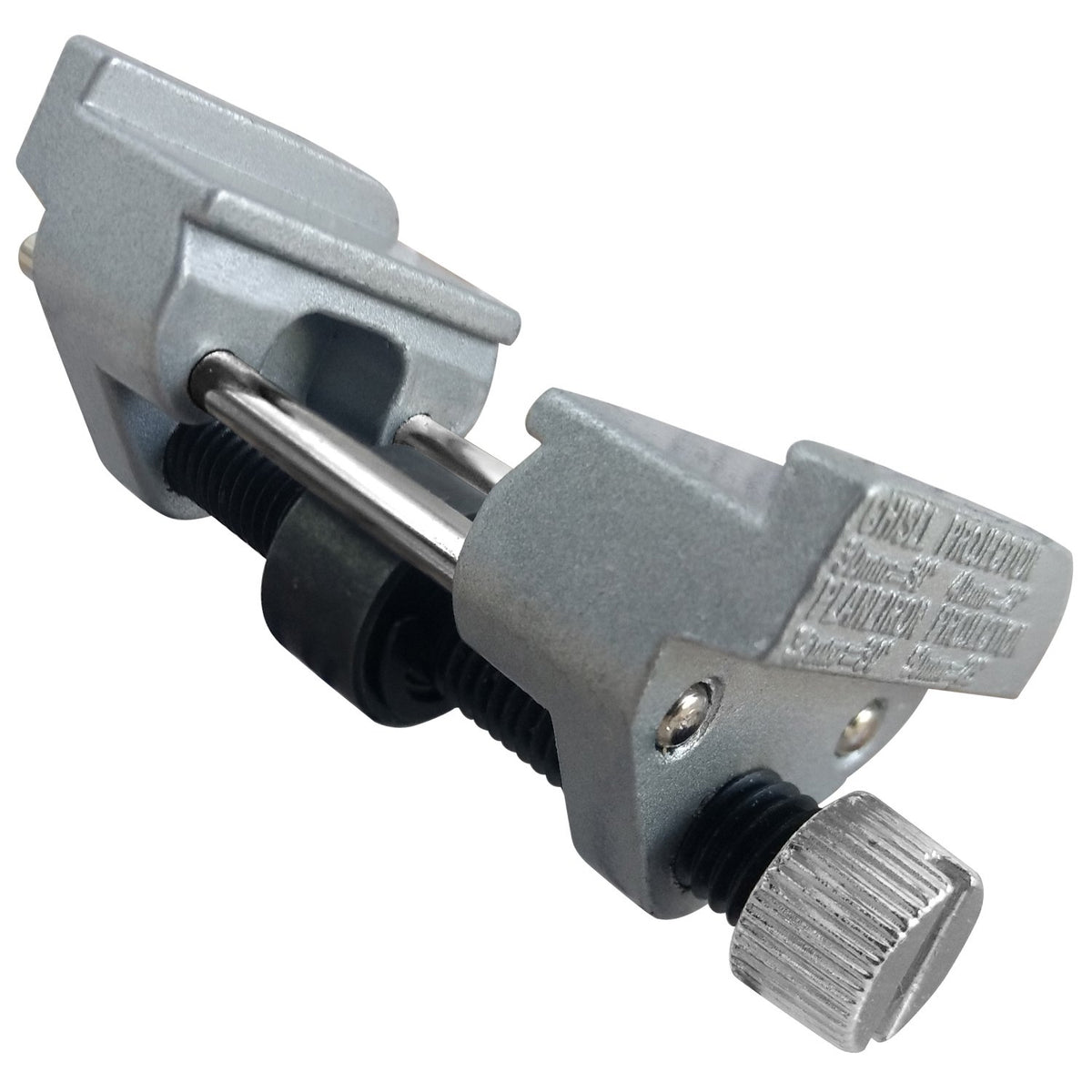 ATLIN Honing Guide angle-control view enabling precise edge angles for chisels.