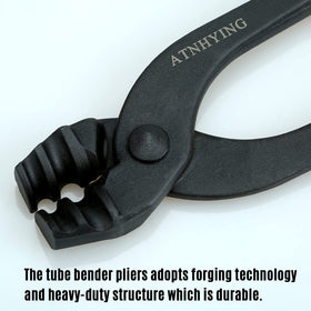 ATNHYING brass tube bender close up reveals forged strong construction.