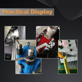 ATNHYING kit is ideal for mechanical equipment and automotive tasks with varied grooves.
