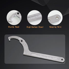 ATNHYING set includes 11 replaceable heads, 4 spanners, and 1 hex wrench for flexibility.