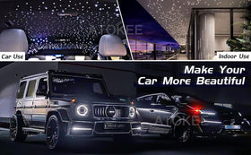 ATOKEE car interior ambiance with a customizable starry ceiling