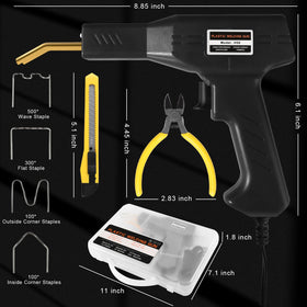 ATOLS welder with front light on for precise welding
